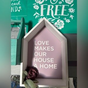 Home decor items: Spring/Summer and transfer sheets